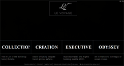 Desktop Screenshot of le-voyage.com